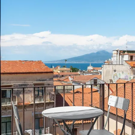Skyline 3br Seaview Terrace Apartment Sorrento