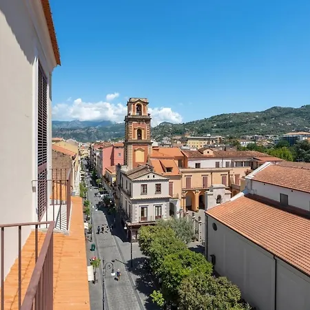 Skyline 3br Seaview Terrace Апартаменты Сорренто